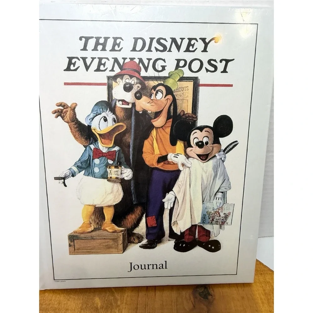 Disney Evening Post Journal Mickey‎ Donald Goofy NEW